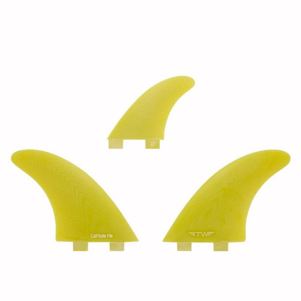 Captain Fin Tyler Warren Twin + Trailer FG TT Yellow – Brand