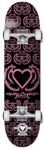 Heart Supply United  Bam Margera Pro Complete Black/Pink 8"