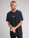 Silent Theory Silent Logo Tee Washed Black