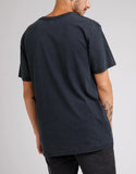 Silent Theory Silent Logo Tee Washed Black