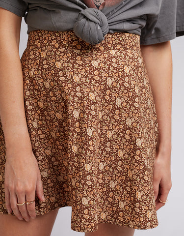 All About Eve Harper Floral Mini Skirt Print