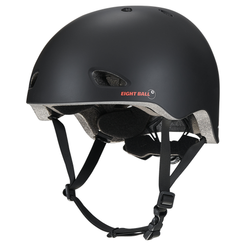 Eight Ball E-Lite Helmet with LED Black Matte