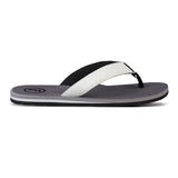 Foamlife  Traa - Mens Flip Flops - Stone Grey / White