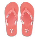 Foamlife  Lixi - Womens Flip Flops - Coral Orange