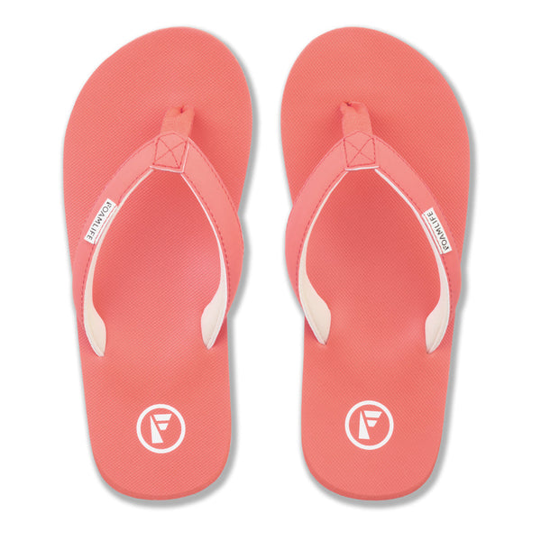 Foamlife  Lixi - Womens Flip Flops - Coral Orange