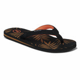 Foamlife  Zikat SC - Womens Flip Flops - Black/Brown
