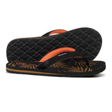 Foamlife  Zikat SC - Womens Flip Flops - Black/Brown