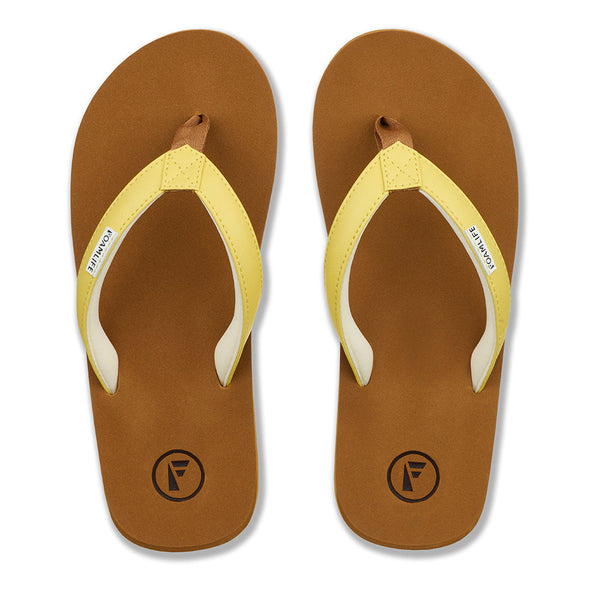 Foamlife  Seales SC - Womens Flip Flops - Sunkiss Yellow