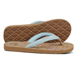 Foamlife  Goldie - Womens Flip Flops - Denim Blue