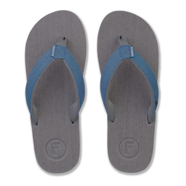 Foamlife  Sully - Mens Flip Flops - Stone Grey