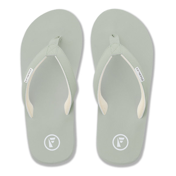 Foamlife  Lixi SC - Womens Flip Flops - Pastel Olive