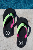 Foamlife  Traad - Mens Flip Flops - Black