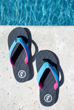 Foamlife  Traad - Mens Flip Flops - Slate Grey