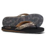 Foamlife  Pampa - Artist Series - Mens Flip Flops - Black