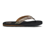Foamlife  Pampa - Artist Series - Mens Flip Flops - Black