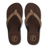 Foamlife  Seales Earth - Mens Flip Flops - Earth Brown