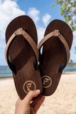 Foamlife  Seales Earth - Mens Flip Flops - Earth Brown