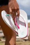 Foamlife  Traa-SC - Womens Flip Flops - White