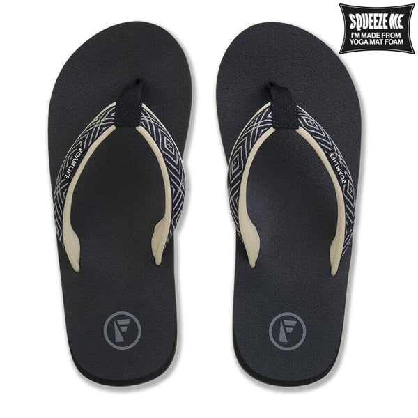Foamlife  Yogi - Womens Flip Flops - Black