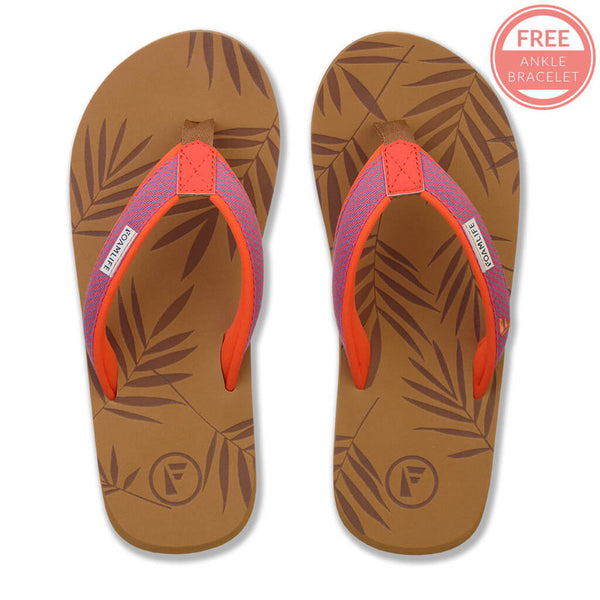 Foamlife  Harts - Womens Flip Flops - Latte Brown