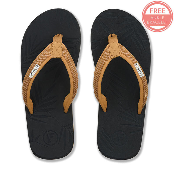 Foamlife  Harts - Womens Flip Flops - Black