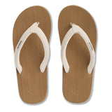 Foamlife  Sully - Womens Flip Flops - Latte Brown