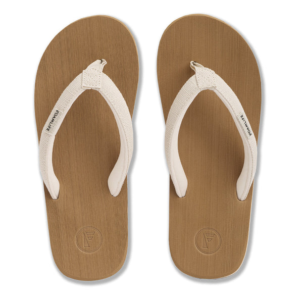 Foamlife  Sully - Womens Flip Flops - Latte Brown