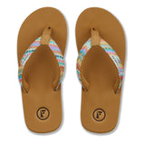 Foamlife  K Bay - Womens Flip Flops - Latte Brown