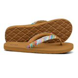 Foamlife  K Bay - Womens Flip Flops - Latte Brown