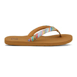 Foamlife  K Bay - Womens Flip Flops - Latte Brown