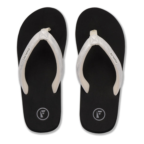Foamlife  Zaluna - Womens Flip Flops - Black