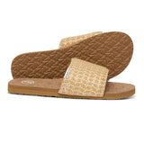 Foamlife  Vayla Slide - Womens Slider - Latte Brown