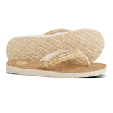 Foamlife  Vayla - Womens Flip Flops - Light Beige
