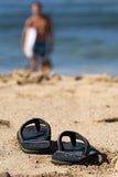 Foamlife  Rullen - Mens Flip Flops - Black