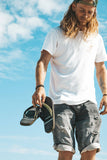 Foamlife  Rullen - Mens Flip Flops - Black