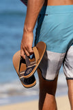 Foamlife  Rullen - Mens Flip Flops - Tan
