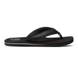 Foamlife  Seales - Mens Flip Flops - Black/Black