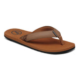 Foamlife  Seales - Mens Flip Flops - Tan/Tan