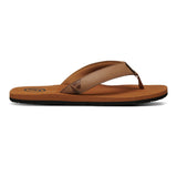 Foamlife  Seales - Mens Flip Flops - Tan/Tan
