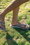Foamlife  Lixi - Womens Flip Flops - Stone Grey