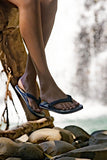 Foamlife  Zikat - Womens Flip Flops - Navy