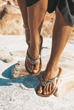 Foamlife  Selene - Womens Flip Flops - Latte Brown