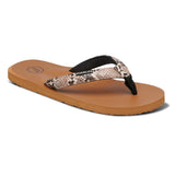 Foamlife  Selene - Womens Flip Flops - Latte Brown