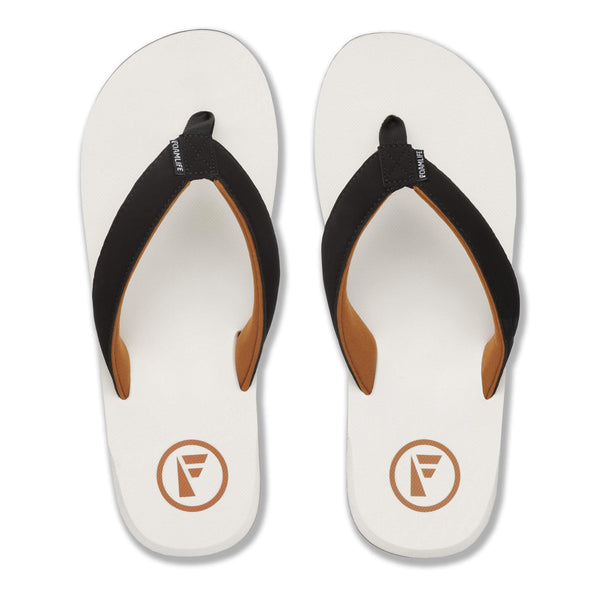 Foamlife  Traa SC - Mens Flip Flops - White