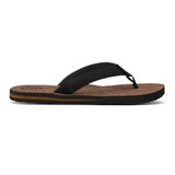 Foamlife  Mully Cork - Mens Flip Flops - Black