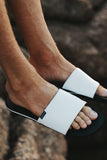Foamlife  Tarlan Slide - Mens Slider - Black/White