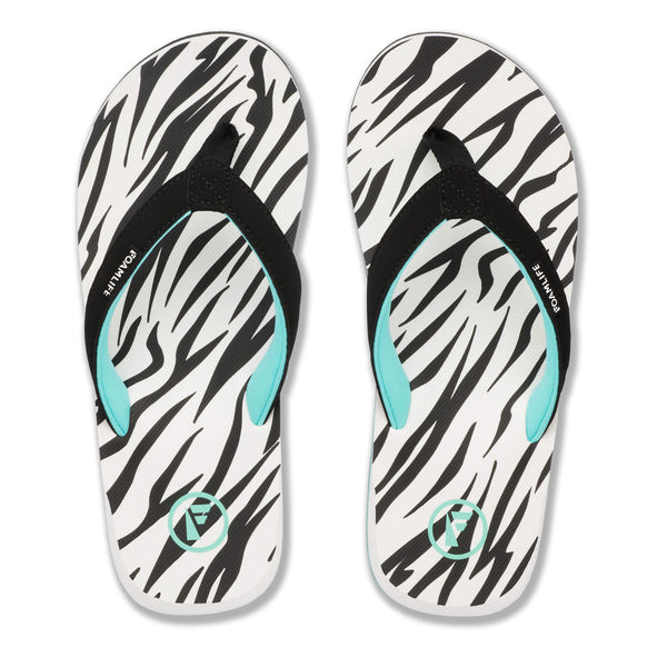 Foamlife  Zikat SC - Womens Flip Flops - White