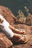 Foamlife  Seales SC - Womens Flip Flops - Brown/Pink Apricot