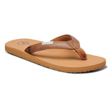 Foamlife  Seales SC - Womens Flip Flops - Latte Brown/Brown