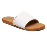 Foamlife  Seales Slide - Womens Slider - Latte Brown/White